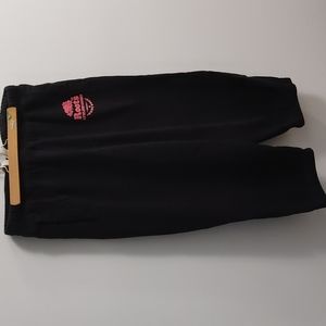 Roots Capri black sweats
